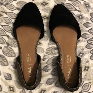 TOMS Juti flats, size 6.5